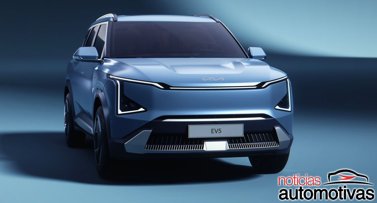 Kia EV5 amplia a gama de el tricos nativos da marca coreana