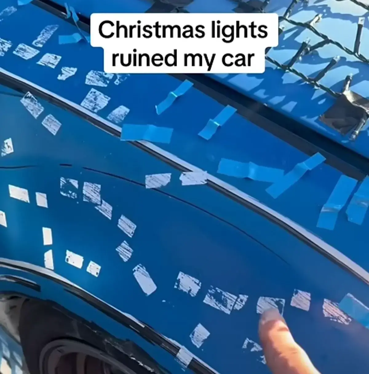 luzes natal carro